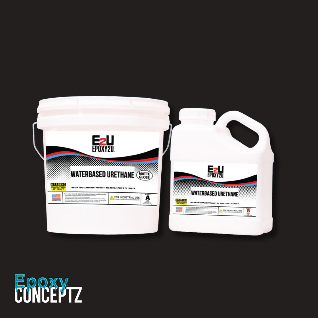 Waterbased Urethane Matte Finish Clear 4 Gal Kit