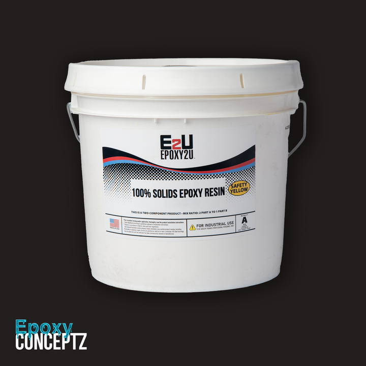 100% Solids Epoxy Safety Colors | 15 Gal Kit
