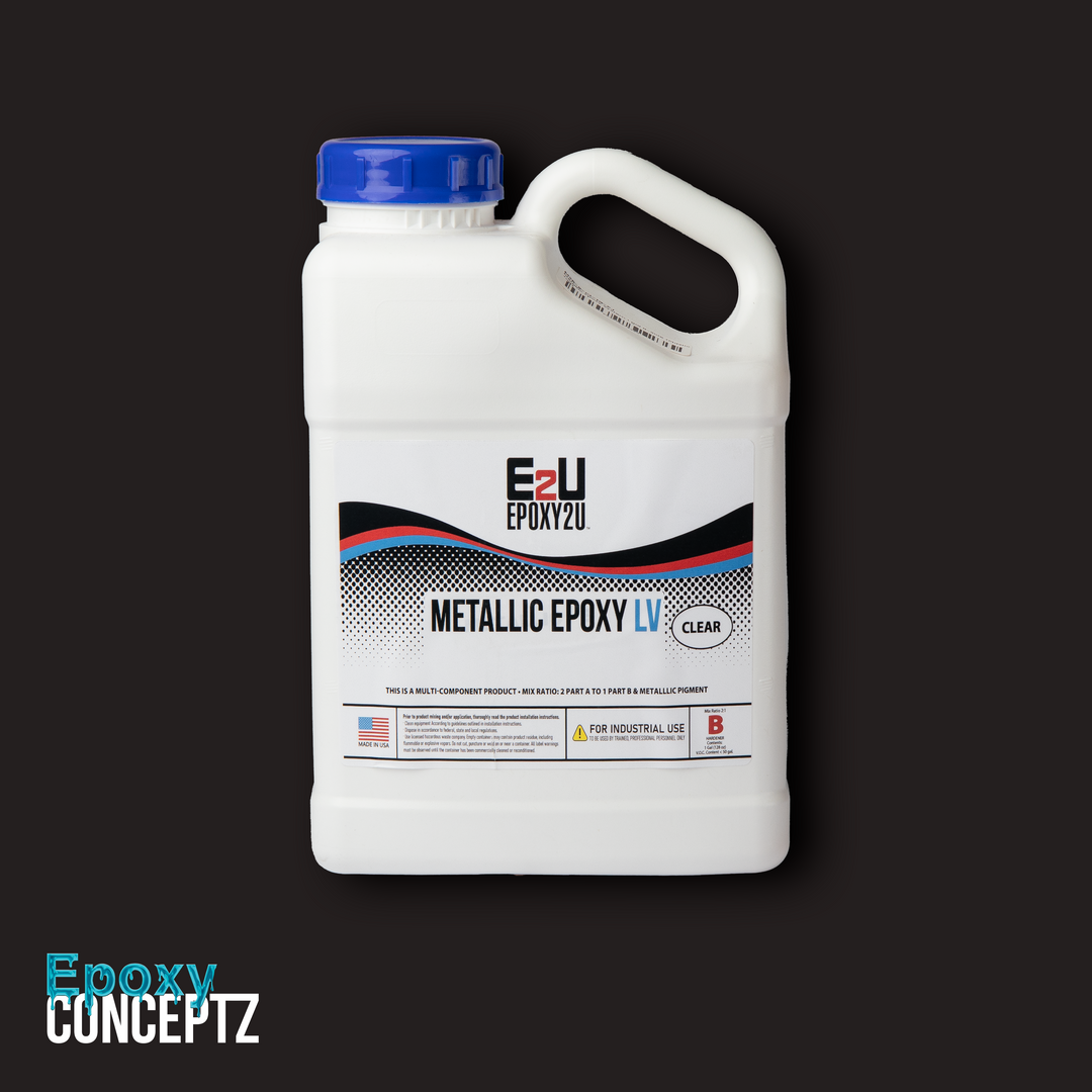 Metallic Epoxy Clear | 3 Gal Kit, Low-Viscosity